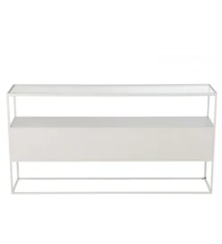 Konsola Square 140 cm biała*J-Line Online