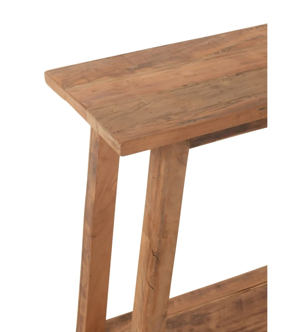 Konsola SQUARE 120 cm naturalne drewno*J-Line Best