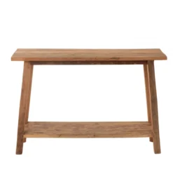 Konsola SQUARE 120 cm naturalne drewno*J-Line Best
