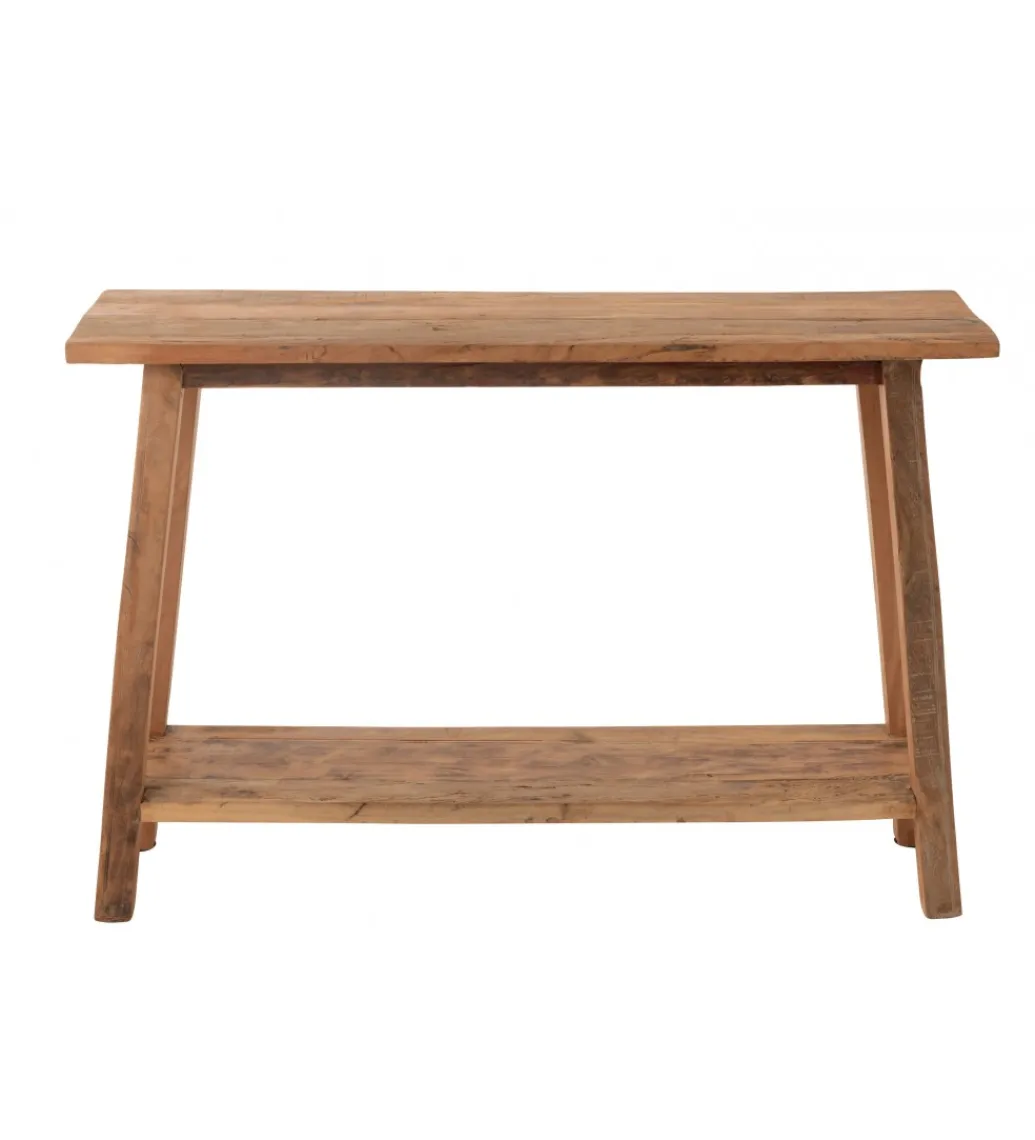 Konsola SQUARE 120 cm naturalne drewno*J-Line Best