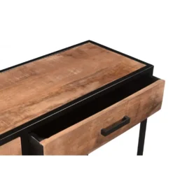 Konsola STUDY 120 cm drewno mango*LF-Design Online