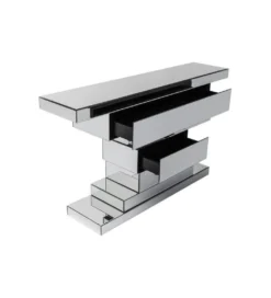 Konsola szklana Brick 151 cm*KARE Discount