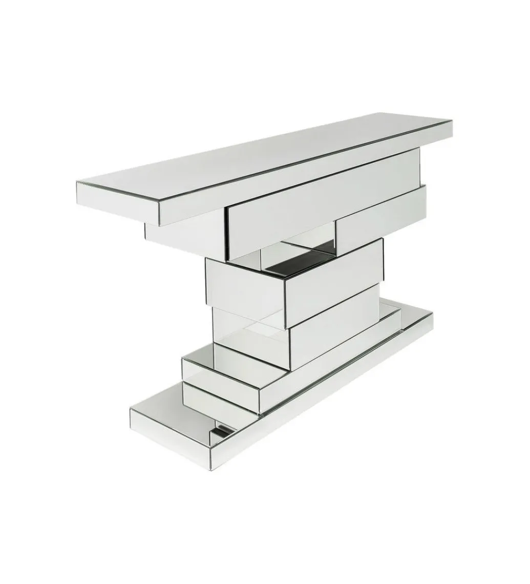 Konsola szklana Brick 151 cm*KARE Discount
