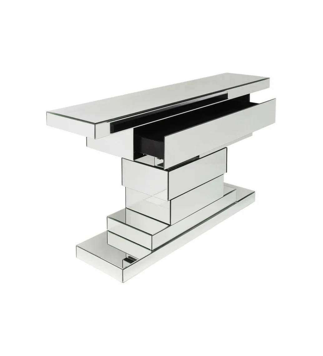 Konsola szklana Brick 151 cm*KARE Discount