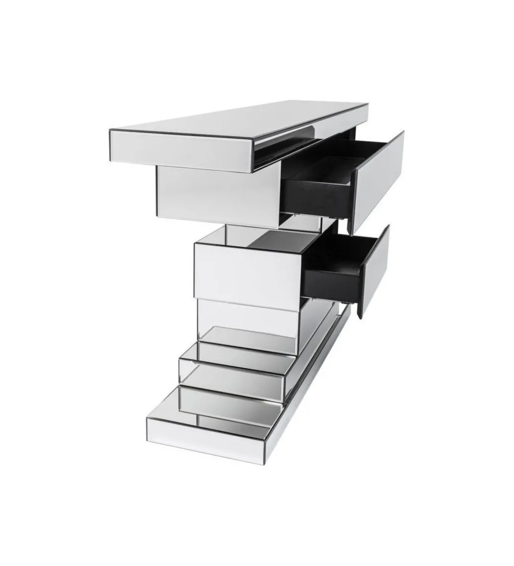 Konsola szklana Brick 151 cm*KARE Discount