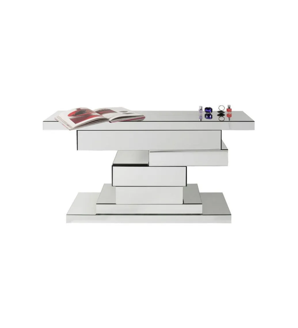 Konsola szklana Brick 151 cm*KARE Discount