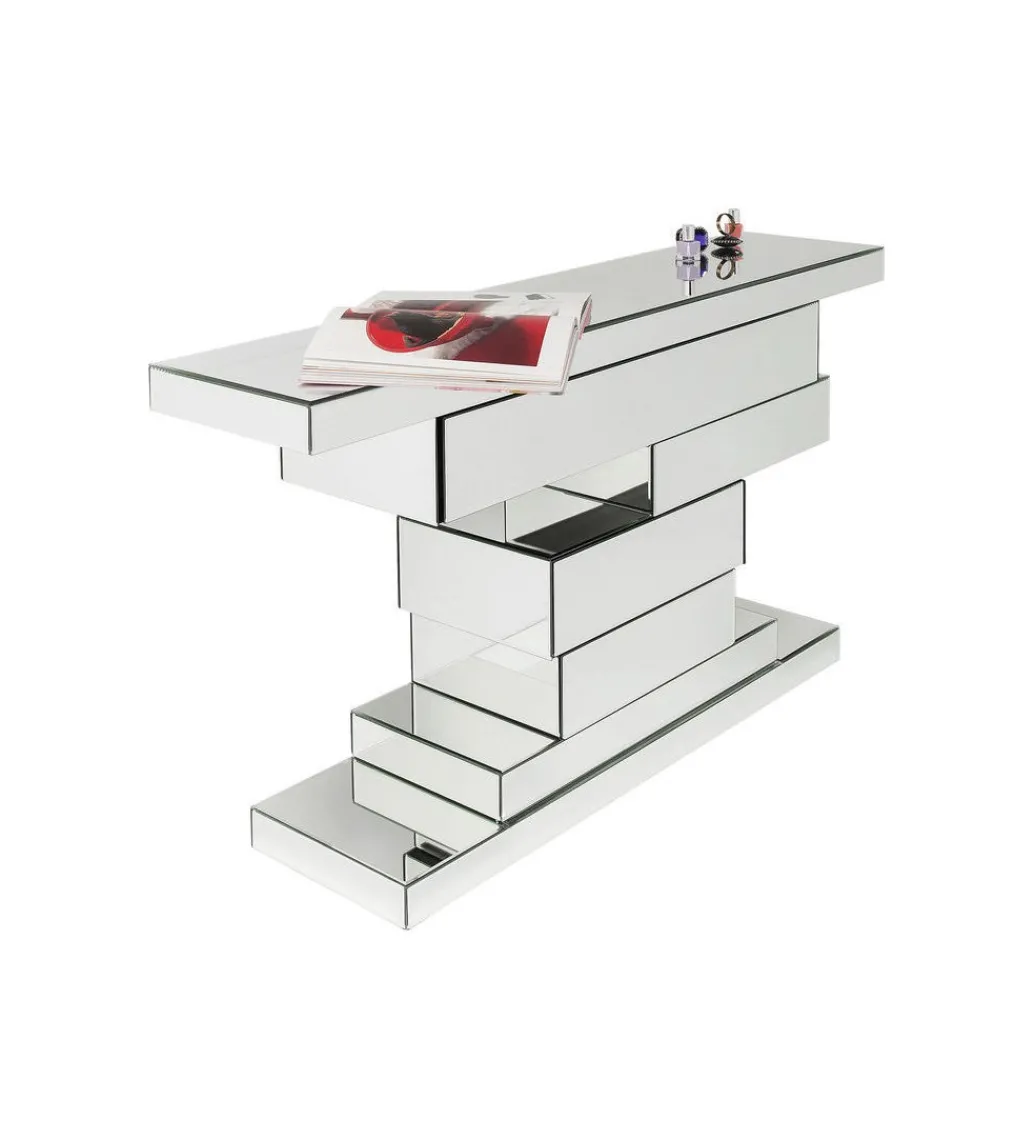 Konsola szklana Brick 151 cm*KARE Discount