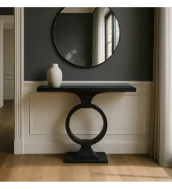 Konsola TARATYN 90 cm czarna*Zona-Design Outlet