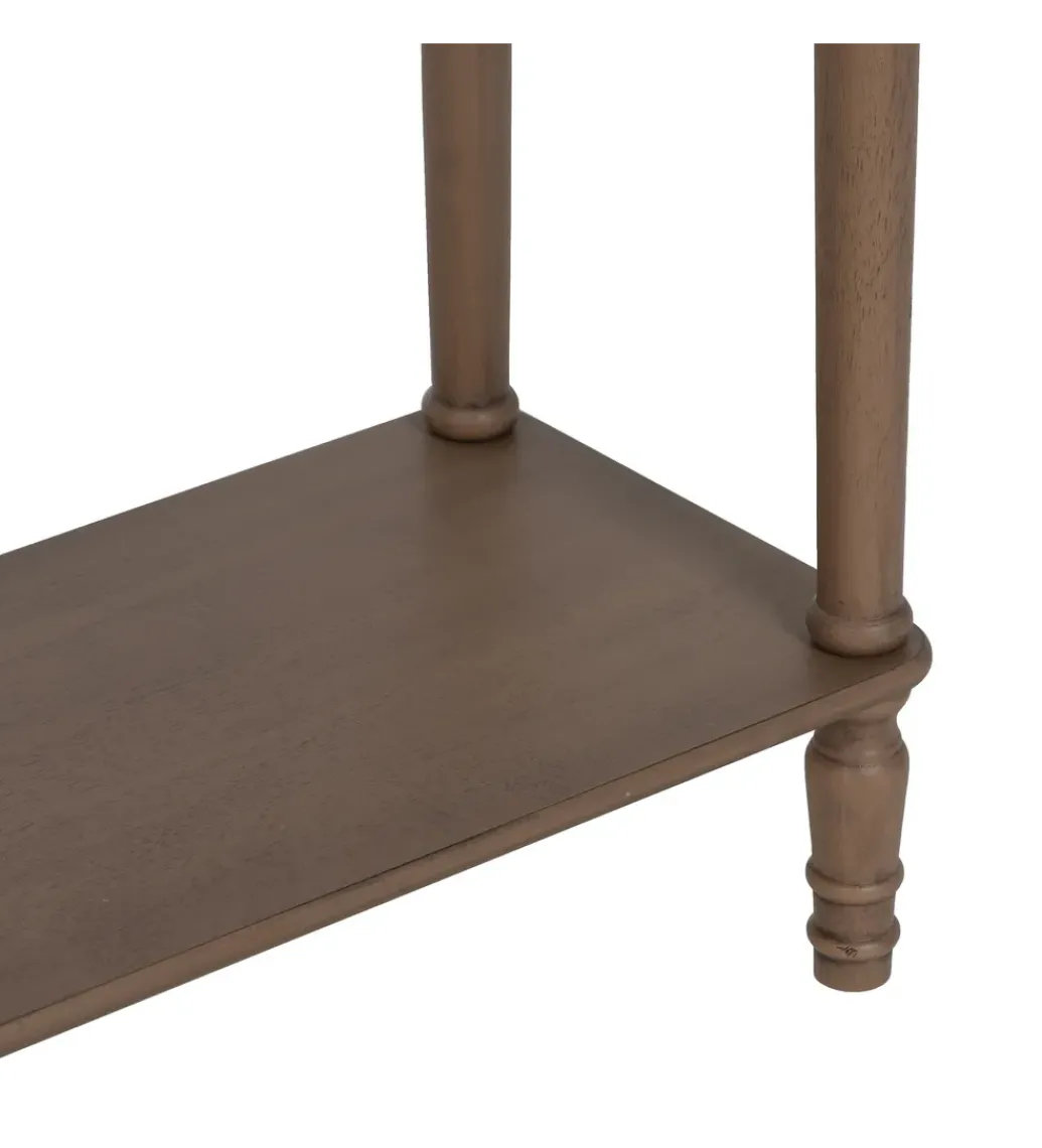 Konsola TEMPU 71 cm drewno sosna brązowy*Zona-Design Hot