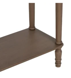 Konsola TEMPU 90 cm drewno sosna brązowy outlet*Zona-Design Best