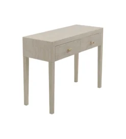 Konsola TRAVERTINO DRAWERS 100 x 77 cm naturalny beżowy*KARE Outlet
