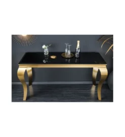 Konsola TRENTINO Modern Barock 140 cm czarna*Invicta Interior Best
