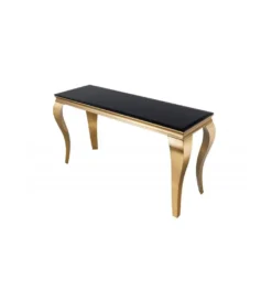 Konsola TRENTINO Modern Barock 140 cm czarna*Invicta Interior Best