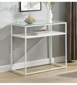Konsola WOHNLING 80 cm biała*WOHNLING, GERMANY Outlet