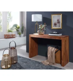 Konsola WOHNLING 115 cm drewno sheesham*WOHNLING, GERMANY Sale