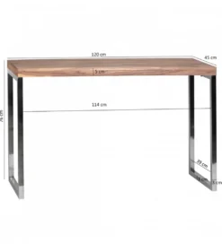 Konsola WOHNLING GUNA 120 cm drewno akacja*WOHNLING, GERMANY Online