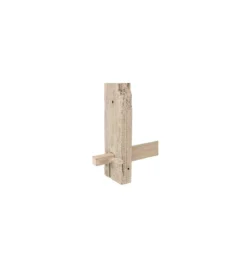 Konsola z drewna z recyklingu PONTE 150 cm bielony*J-Line Best