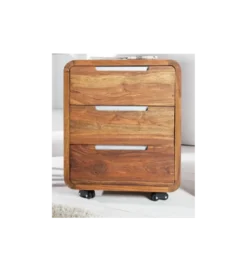 Kontener GOA do biurka INDIA 60 cm drewno Sheesham*Invicta Interior - przedsprzedaż Outlet