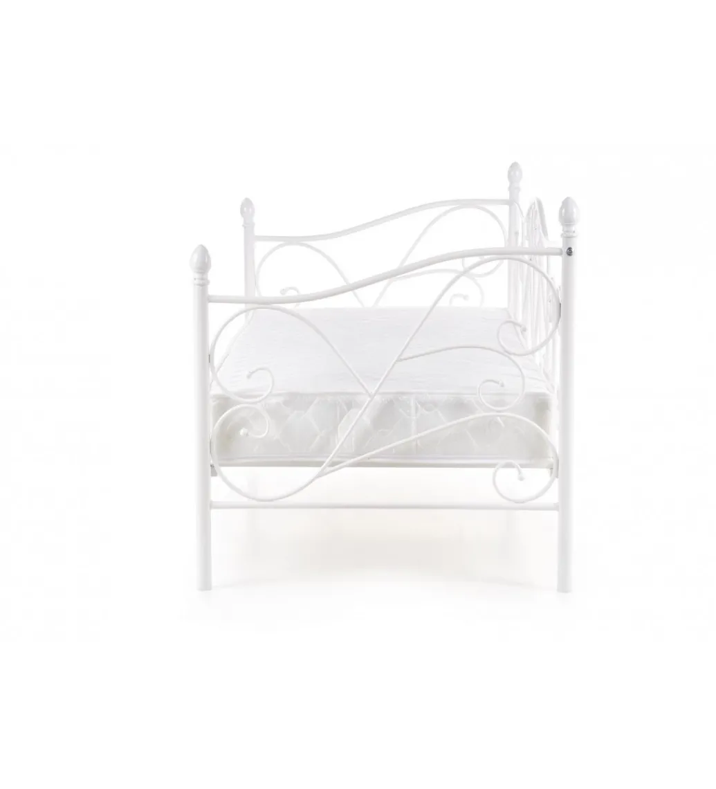 Łóżko SUMATRA 90 cm x 200 cm białe*Halmar Outlet