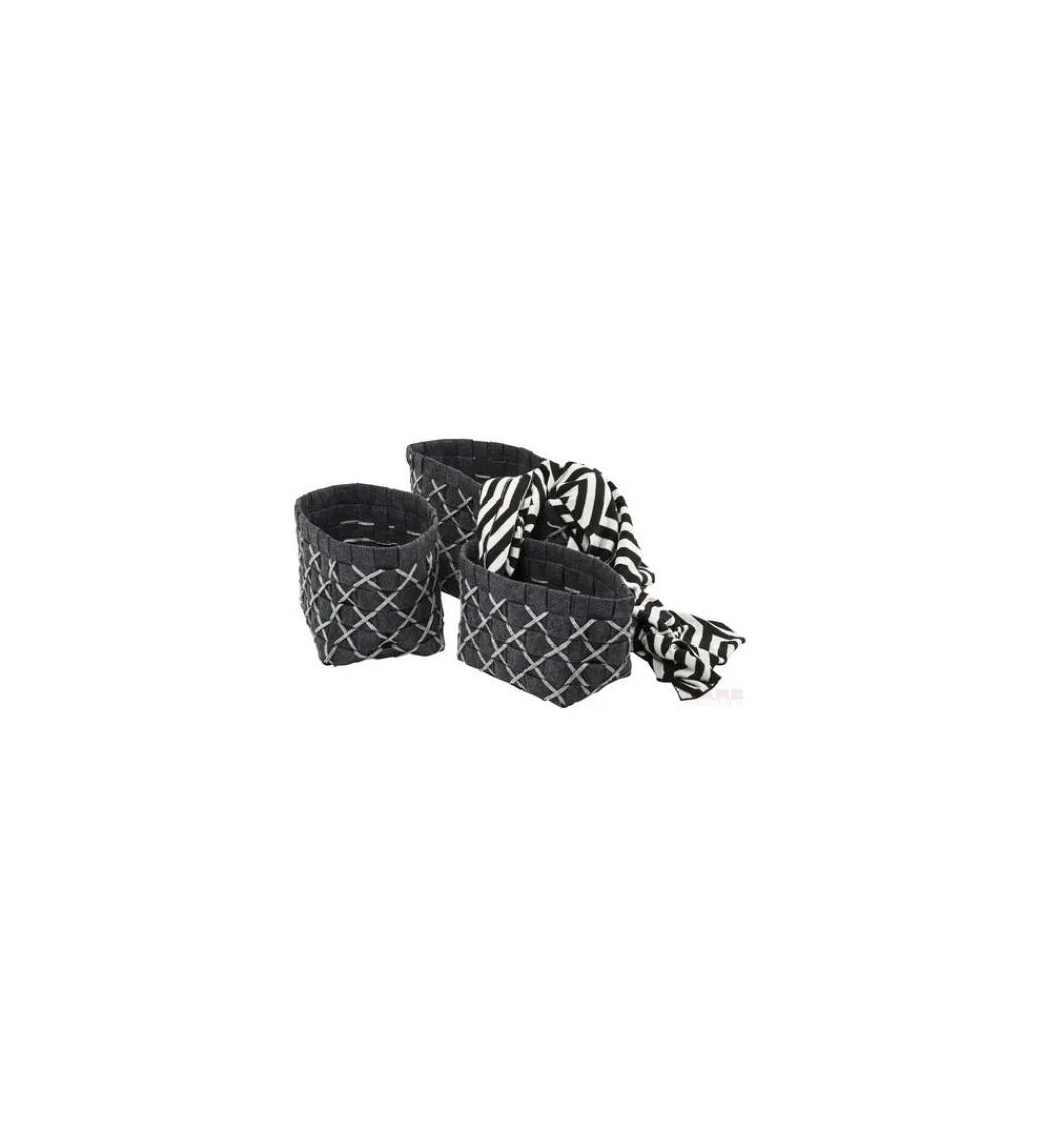 Kosze Felt Square SET 3*KDesign New