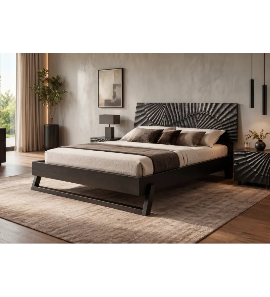 Łóżko ZEUS Scorpion 180 cm x 200 cm drewno mango*Invicta Interior - przedsprzedaż Online