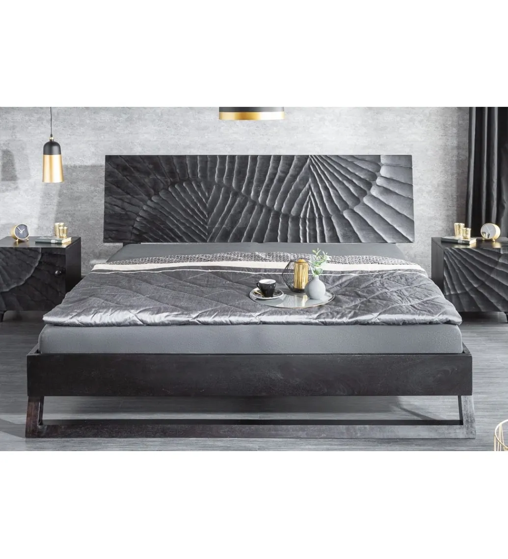 Łóżko ZEUS Scorpion 180 cm x 200 cm drewno mango*Invicta Interior - przedsprzedaż Online