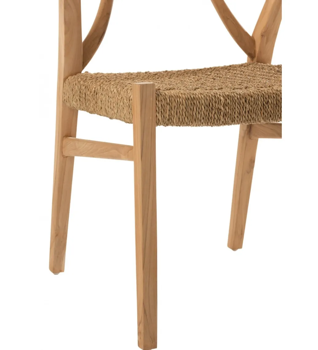 Krzesło ALIS drewno teak*J-Line Clearance