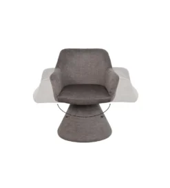 Krzesło AMBIENTO 79 cm obrót 180 stopni szare*Invicta Interior Outlet