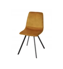 Krzesło Amsterdam Retro ciemna musztarda*Invicta Interior