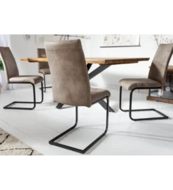 Krzesło APARTMENT antyczny taupe*Invicta Interior Hot