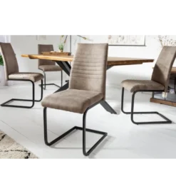 Krzesło APARTMENT antyczny taupe*Invicta Interior Hot