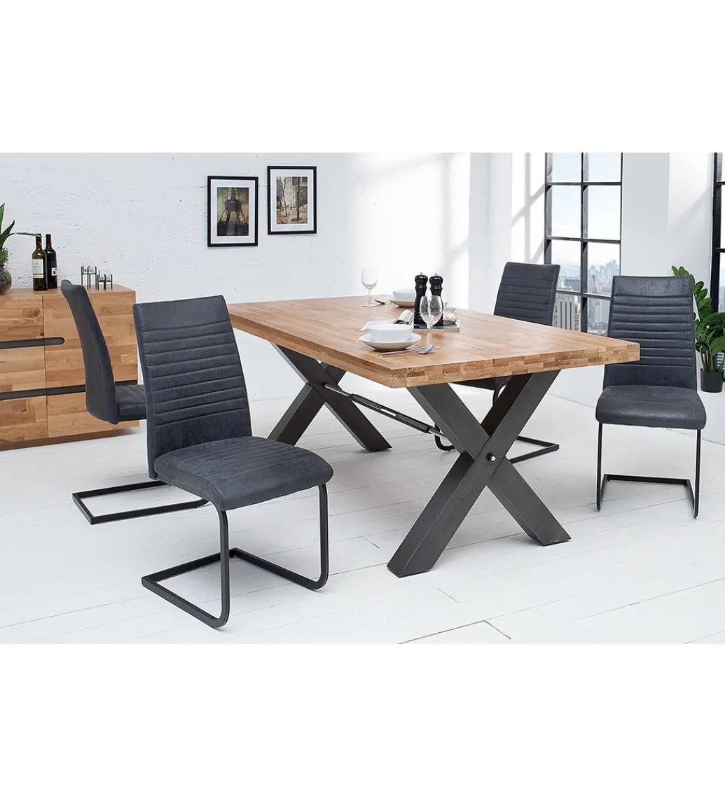 Krzesło Appartment antyczny szary*Invicta Interior Discount