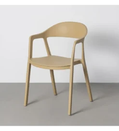 Krzesło BARETO 80 cm khaki z podłokietnikami nogi v*Zona-Design Online