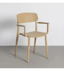 Krzesło BARETO 80 cm khaki z podłokietnikami*Zona-Design Sale