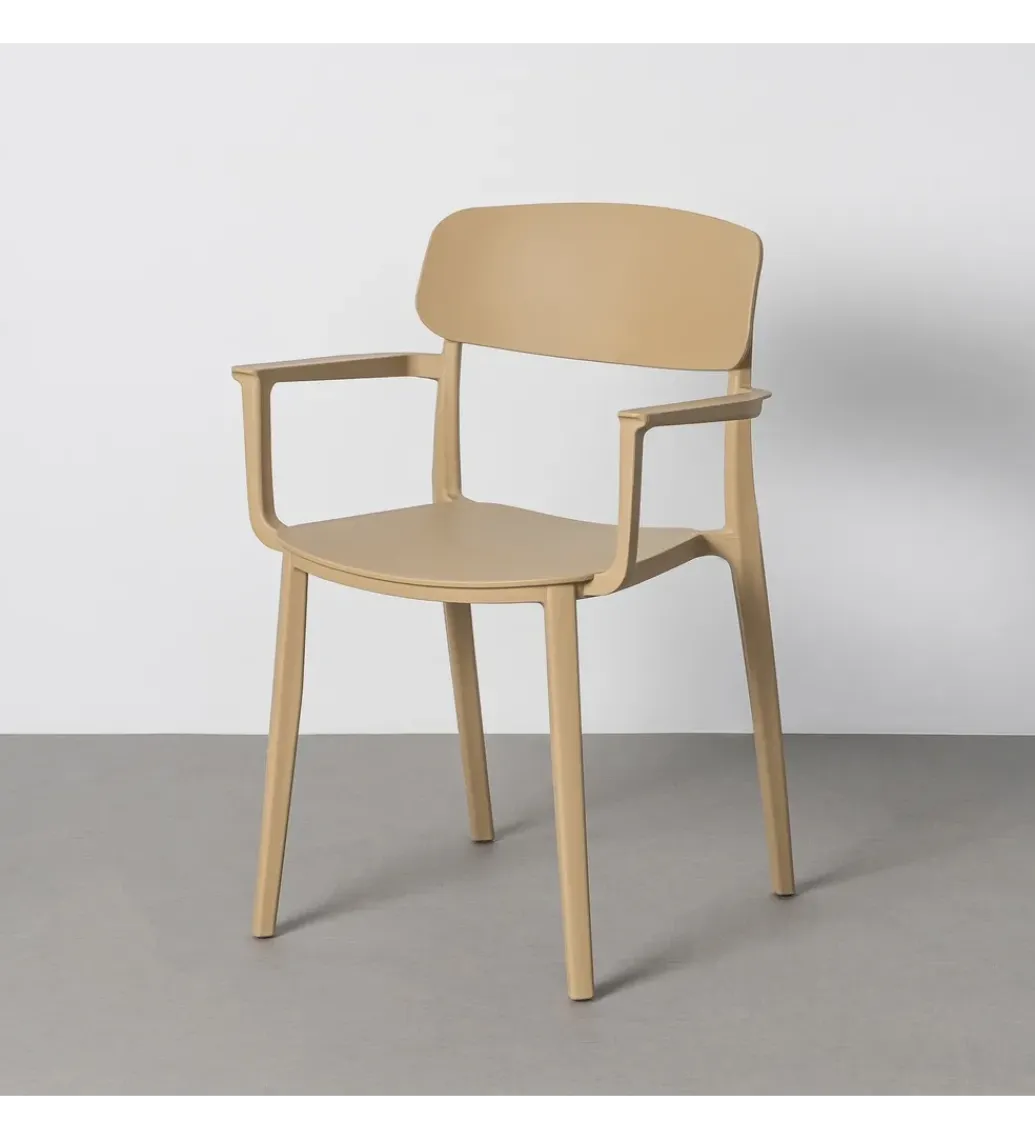 Krzesło BARETO 80 cm khaki z podłokietnikami*Zona-Design Sale