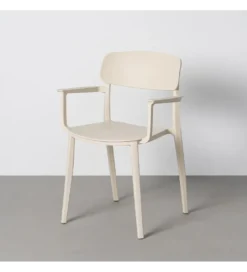 Krzesło BARETO 80 cm kremowe z podłokietnikami*Zona-Design Outlet