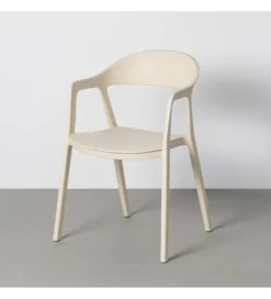 Krzesło BARETO 80 cm kremowe z podłokietnikami nogi v*Zona-Design Best