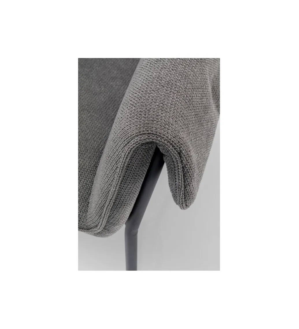 Krzesło BESS 83 cm bouclé szary*KARE Hot