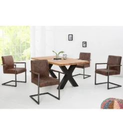 Krzesło Big Aston antyczny brąz*Invicta Interior Discount