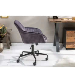 Krzesło biurowe Dutch Comfort ciemnoszare*Invicta Interior Online