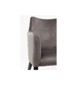 Krzesło BLACK MODE 87 cm welwet szary*KARE