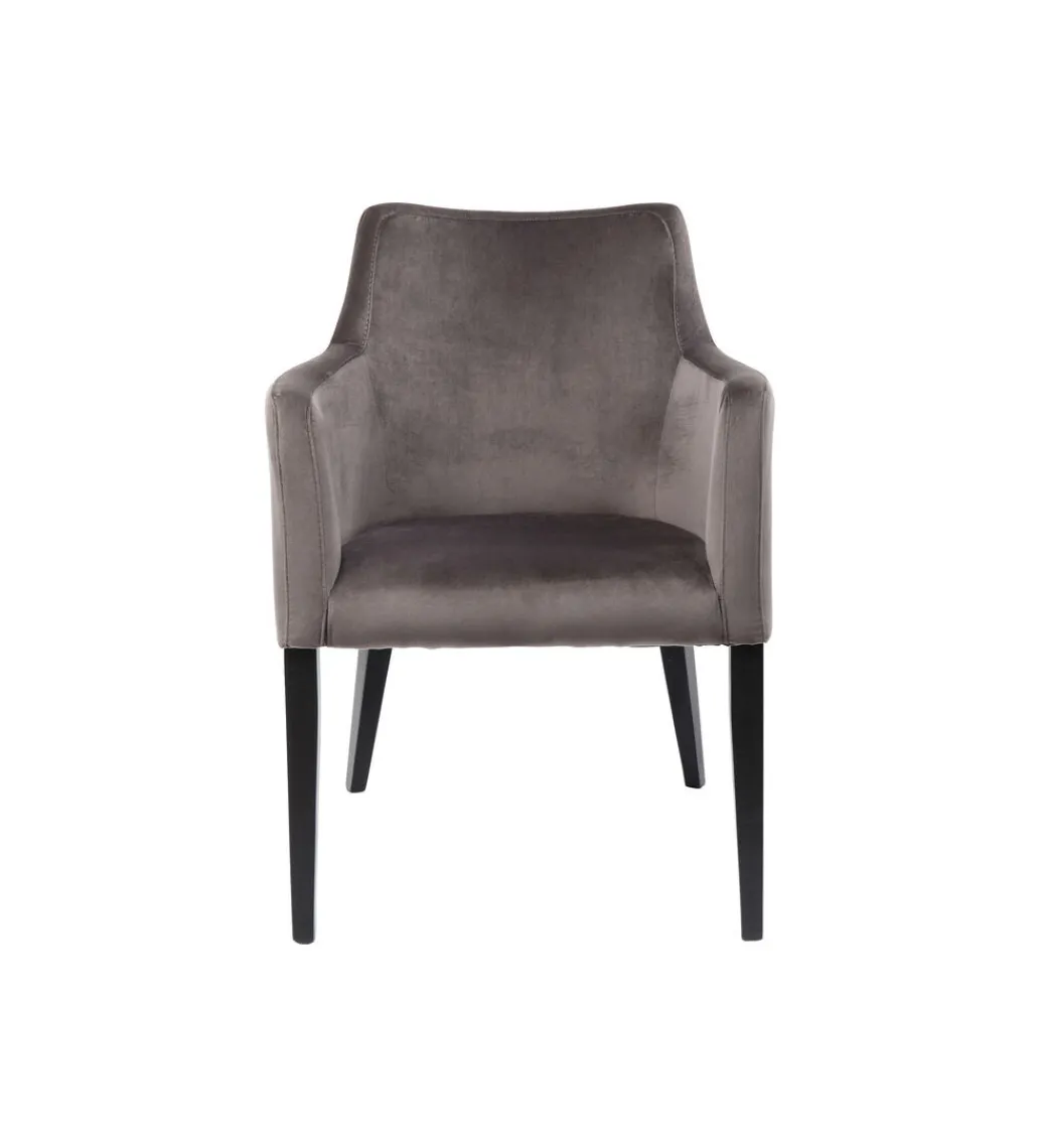 Krzesło BLACK MODE 87 cm welwet szary*KARE