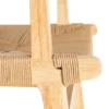 Krzesło BRAZOS 85 cm drewno kauczuk naturalne*Zona-Design