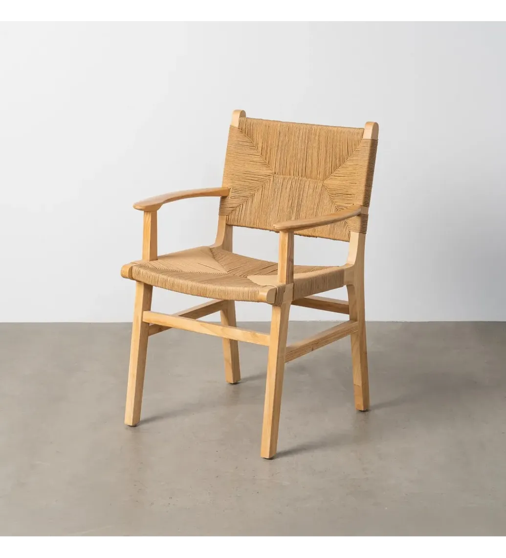 Krzesło BRAZOS 85 cm drewno kauczuk naturalne*Zona-Design