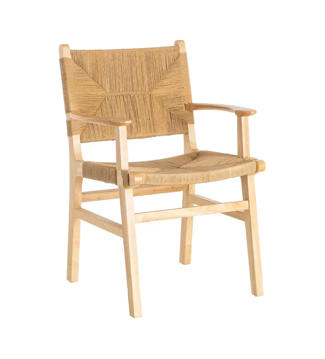 Krzesło BRAZOS 85 cm drewno kauczuk naturalne*Zona-Design