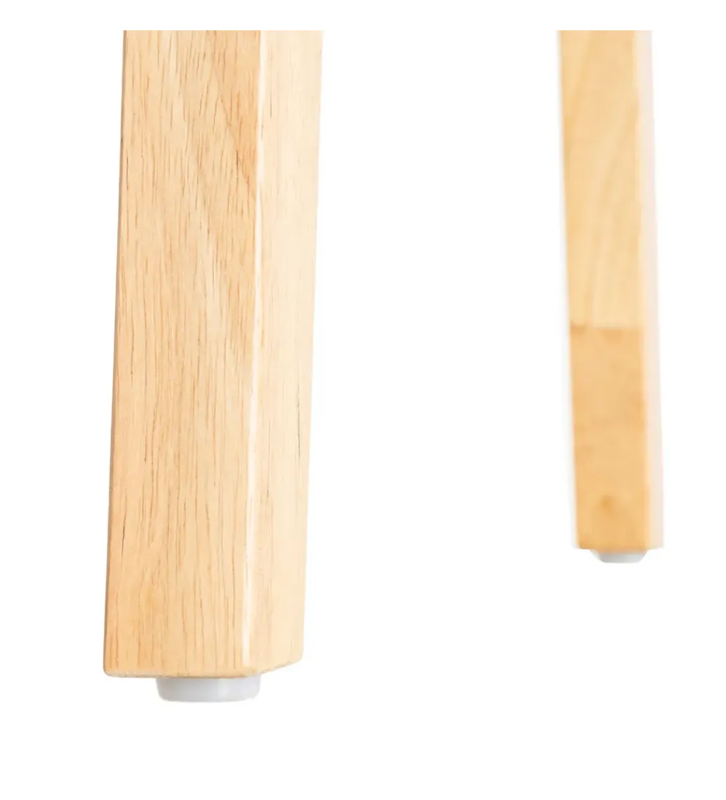 Krzesło BRAZOS 85 cm drewno kauczuk naturalne*Zona-Design