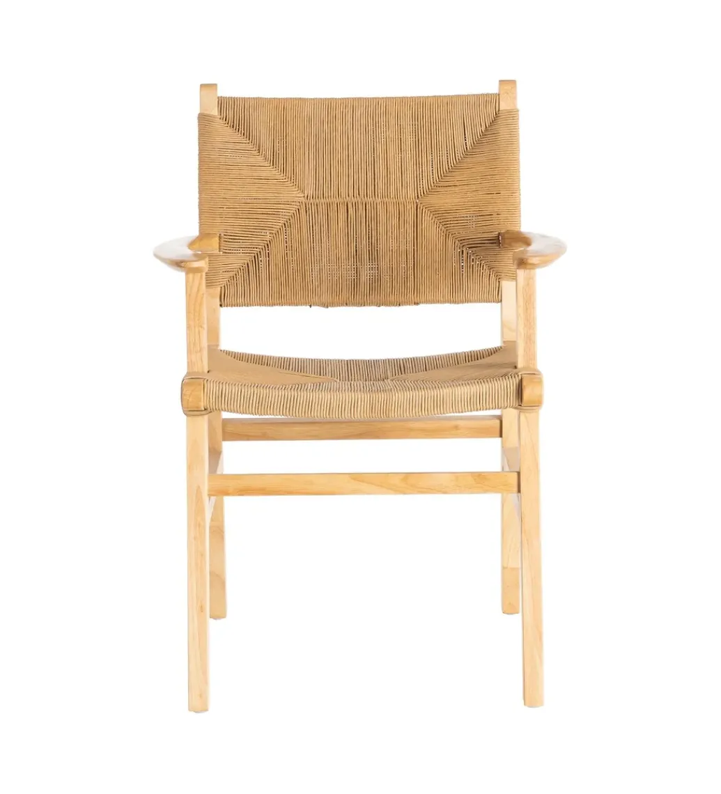 Krzesło BRAZOS 85 cm drewno kauczuk naturalne*Zona-Design