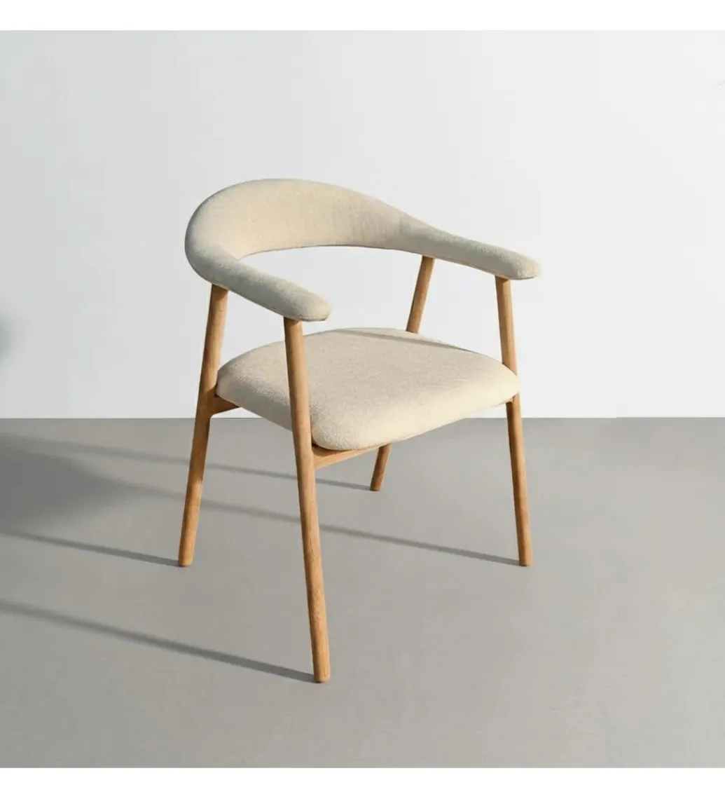Krzesło BRAZOS 76 cm kremowe*Zona-Design Online
