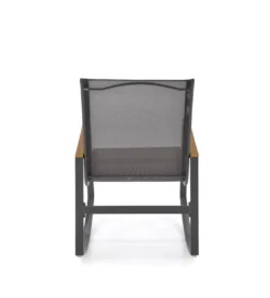Krzesło bujane ZLATAN 97 cm popielate*Halmar