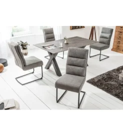 Krzesło Comfort ciemnoszare*Invicta Interior New